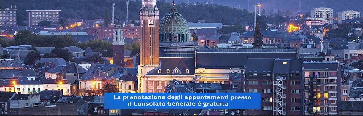 Benvenuti al Consolato Generale d'Italia a Charleroi