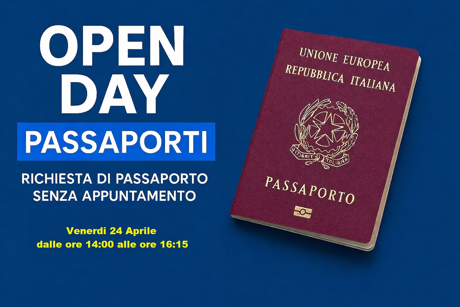 open day aprile